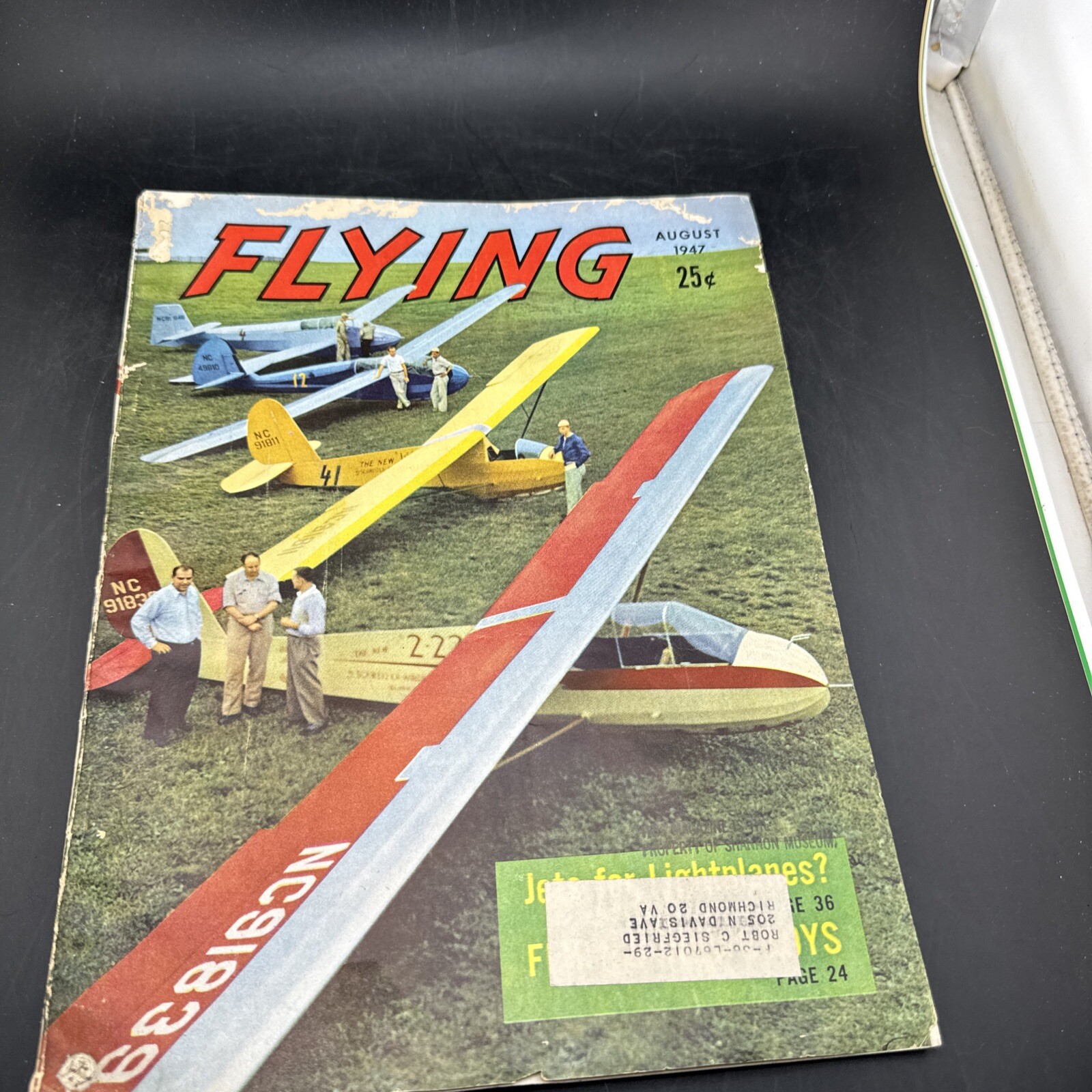 1947 December Flying Magazine Administrator of Civil Aeronautics Sale Vintage 1947 December Flying Magazine Administrator of Civil Aeronautics Sale Vintage