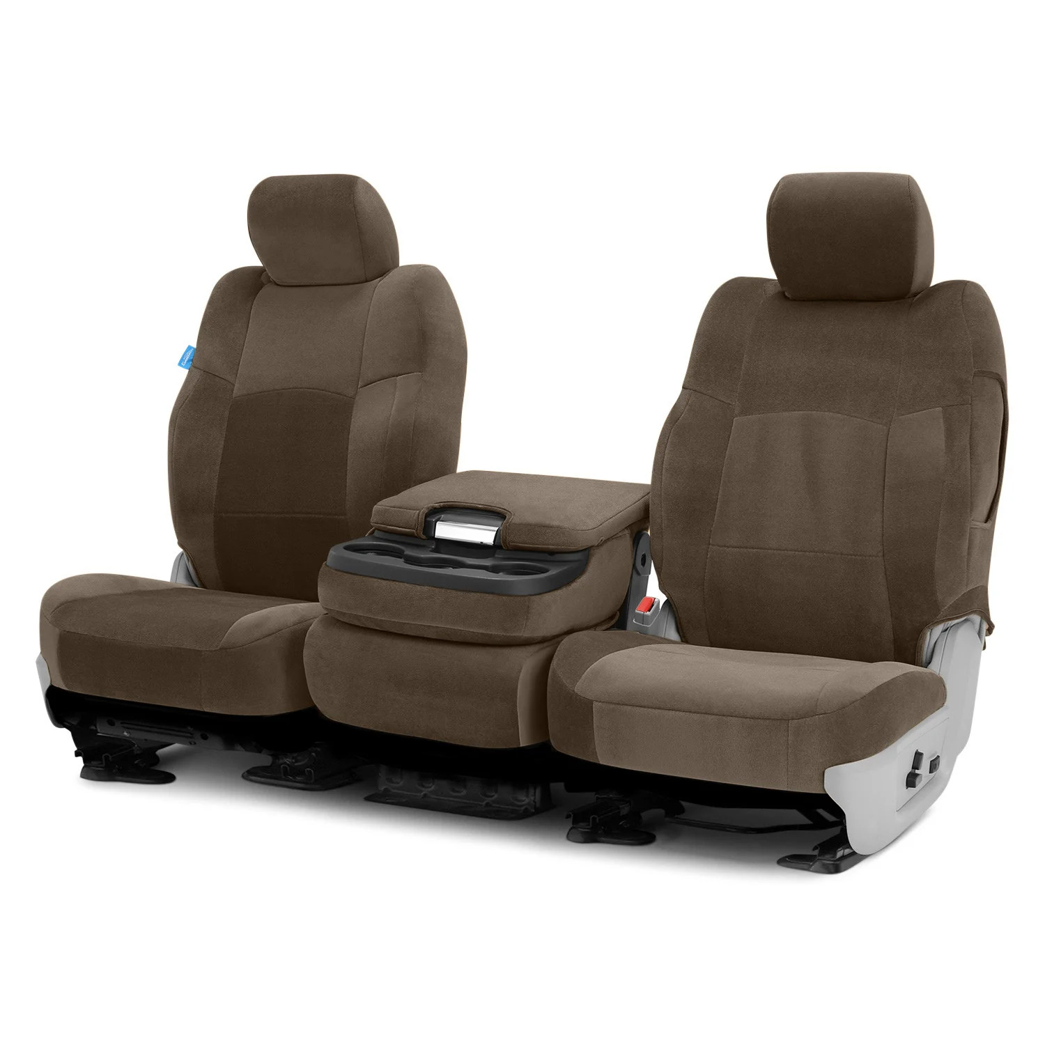For Toyota Sequoia 12-22 Coverking Velour 2nd Row Taupe Custom Seat Covers