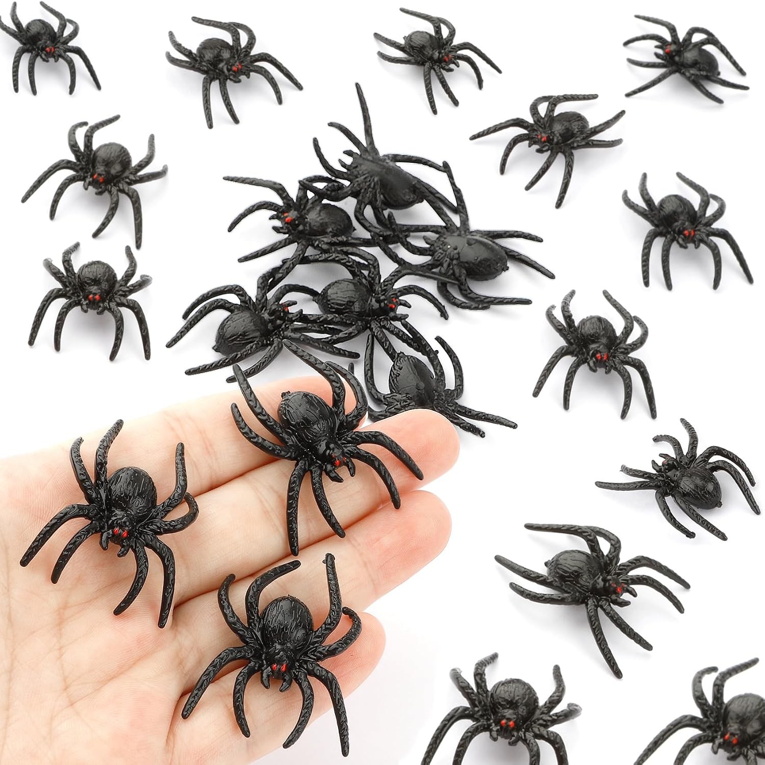 30 Pieces, Spider Web Decor Prank Prop Game, Spider Decorations for Halloween 30 Pieces, Spider Web Decor Prank Prop Game, Spider Decorations for Halloween