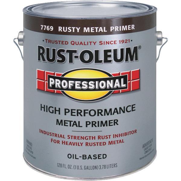 (1)-Gal. RustOleum Stops Rust Red/Brown Rusty Metal Paint Primer 7769-402 (1)-Gal. RustOleum Stops Rust Red/Brown Rusty Metal Paint Primer 7769-402