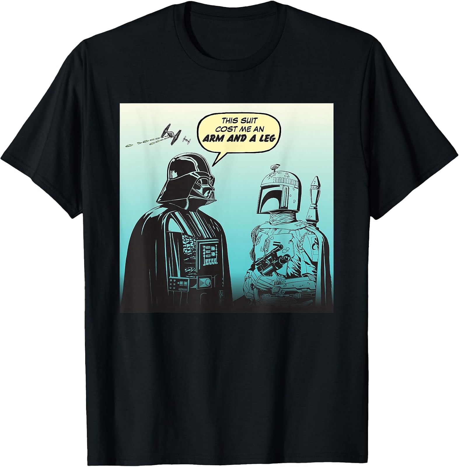 Sponsored Ad - Star Wars Funny Darth Vader and Boba Fett Comic T-Shirt Sponsored Ad - Star Wars Funny Darth Vader and Boba Fett Comic T-Shirt