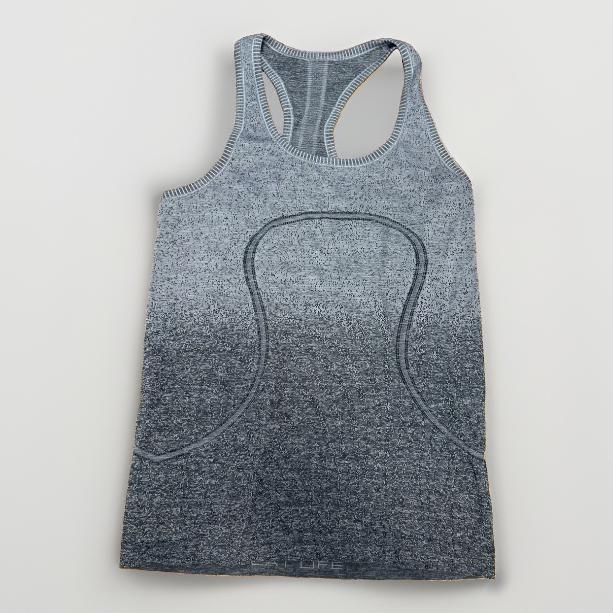 Lululemon Swiftly Tech Racerback Sz 6 Grey Heather Seamless Running Tank Top S Lululemon Swiftly Tech Racerback Sz 6 Grey Heather Seamless Running Tank Top S