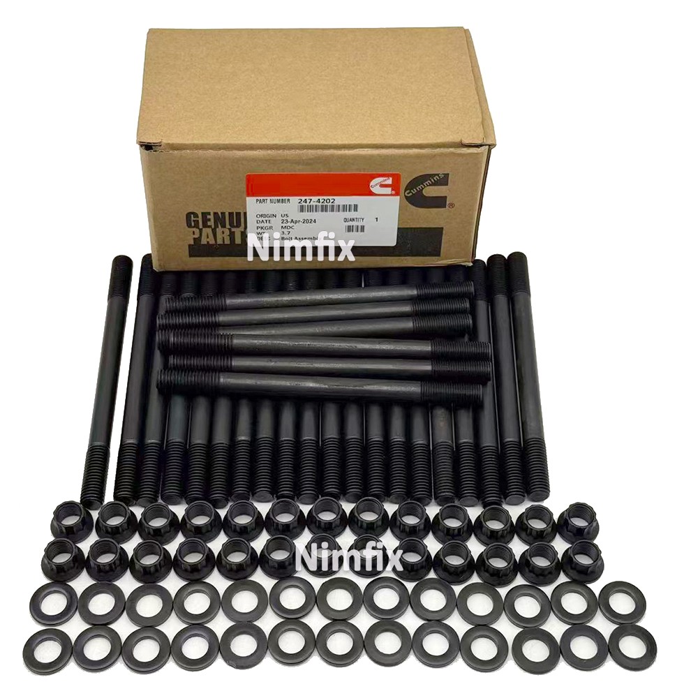 NEW Head Stud Kit For Cummins1998.5-2018 Dodge 5.9L & 6.7L  Diesel 24V 247-4202