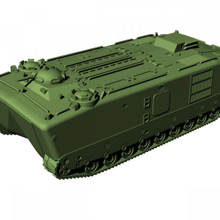 LVTP-5 - Amphibious APC (US, Post-war, 1956)
