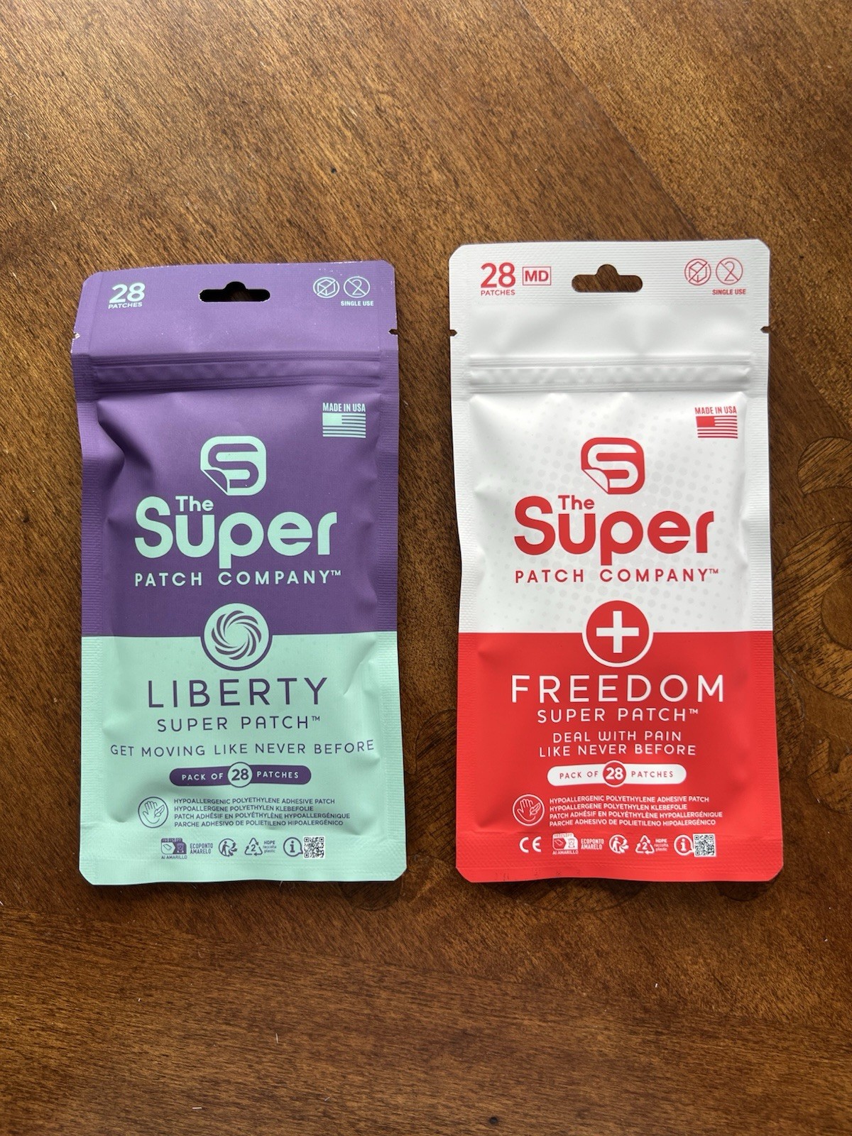 The Super Patch Company:The Liberty Patch & The Freedom Patch Pack Of 28 Patches The Super Patch Company:The Liberty Patch & The Freedom Patch Pack Of 28 Patches