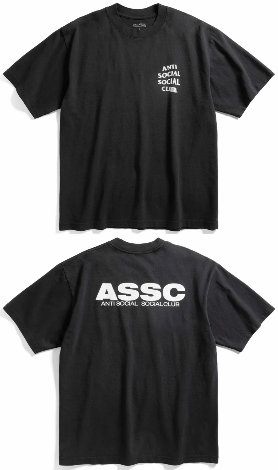 Anti Social Social Club Puff Black Tee SS26 [Size Medium]
