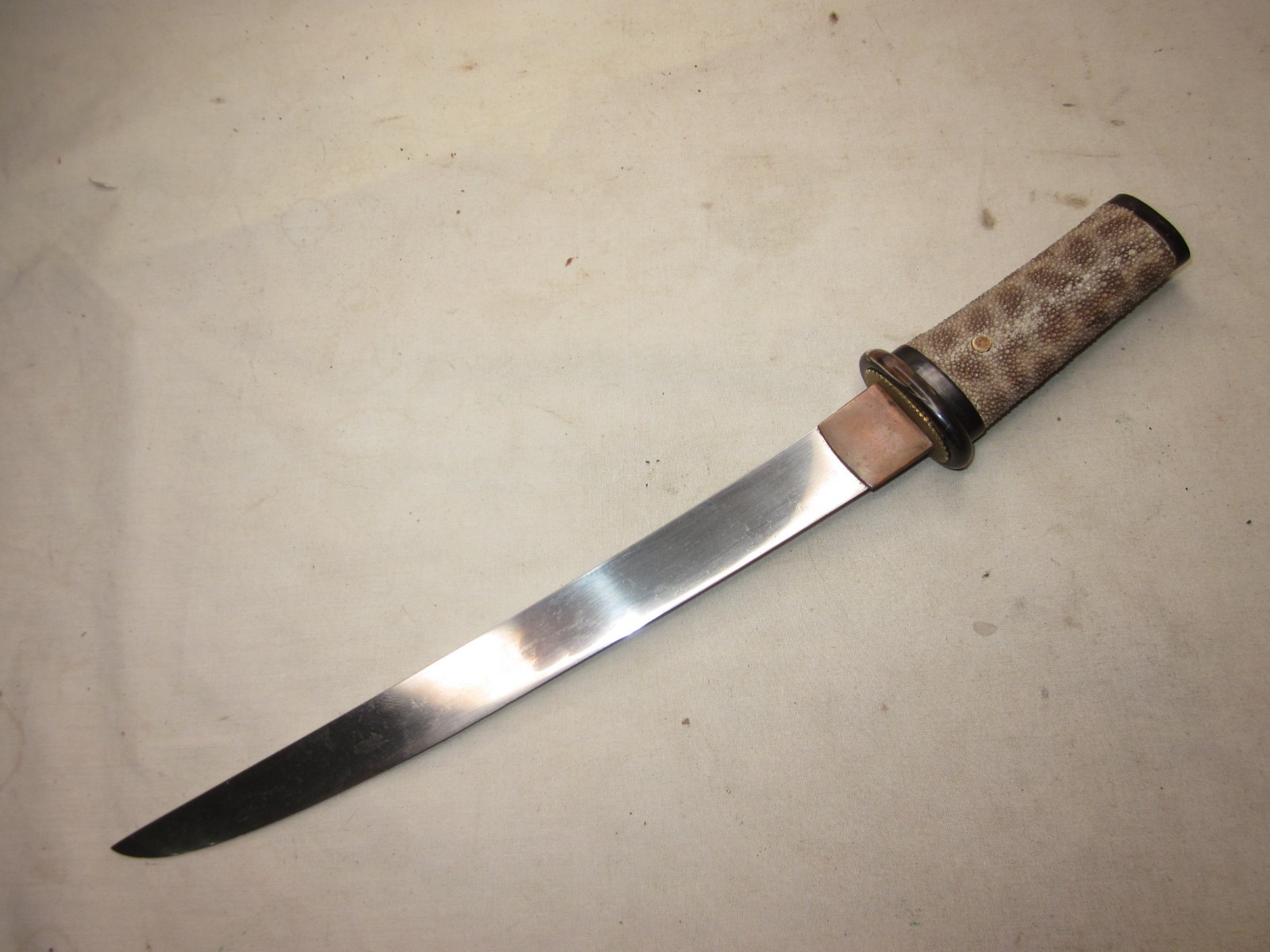 rare antique Japanese short sword katana Samurai ? Edo Period Military Tanto