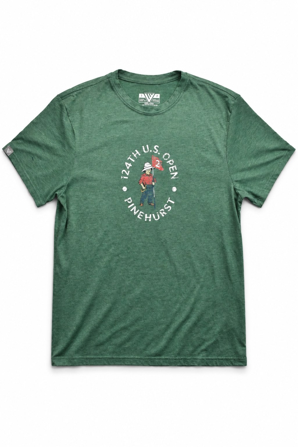 LevelWear Pinehurst 124th U.S. Open Green Tee LevelWear Pinehurst 124th U.S. Open Green Tee