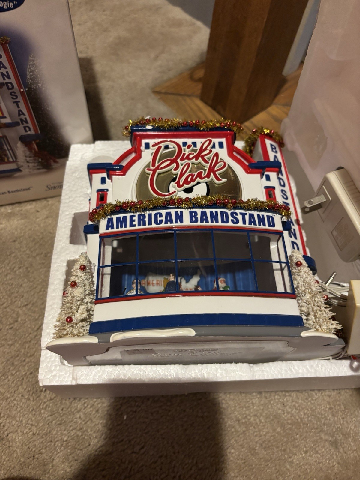 Dept 56 Snow Village “Dick Clark American Bandstand” #56.55353 IN BOX Dept 56 Snow Village “Dick Clark American Bandstand” #56.55353 IN BOX