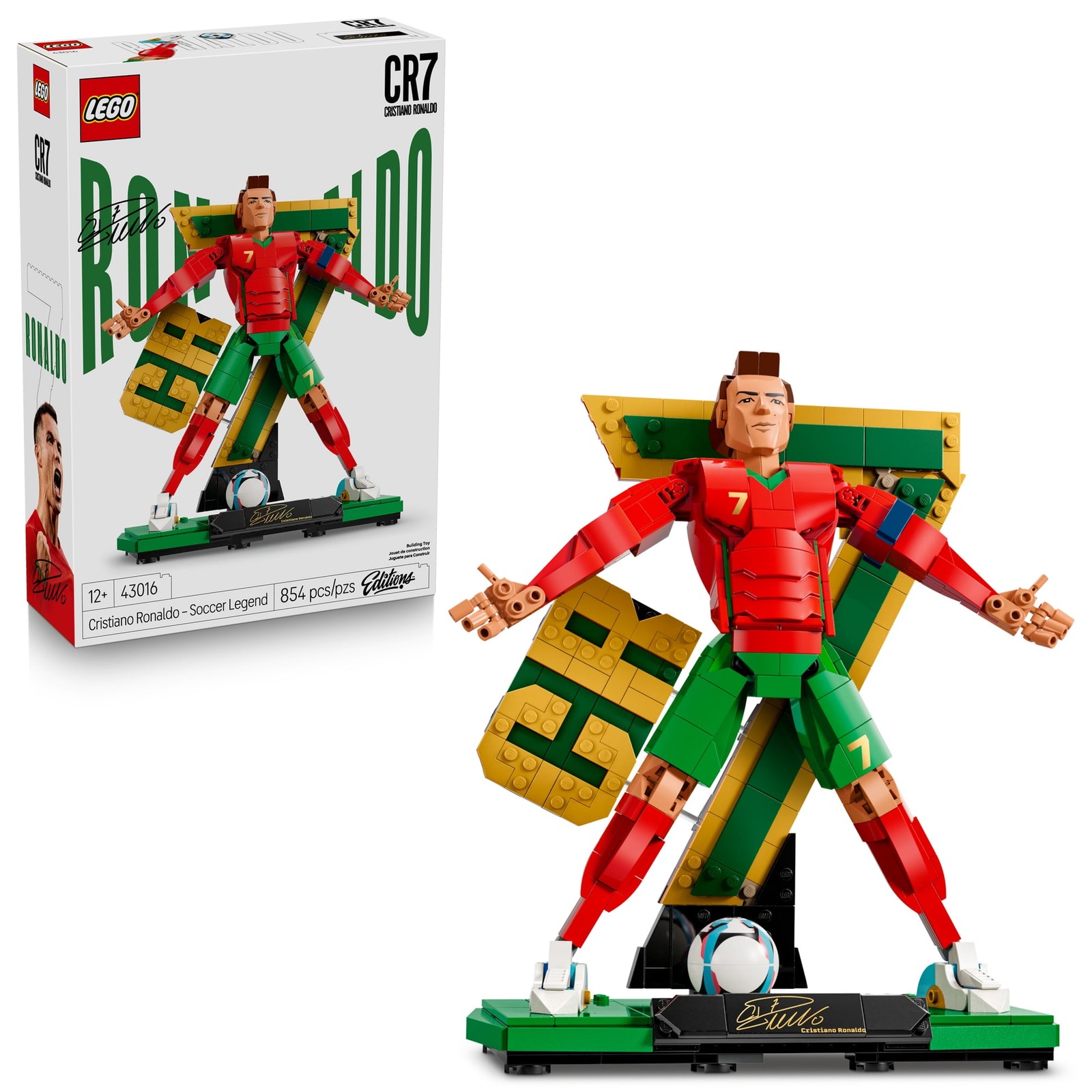 [FREESHIP] LEGO Editions Cristiano Ronaldo, 12+, 43016 WLM