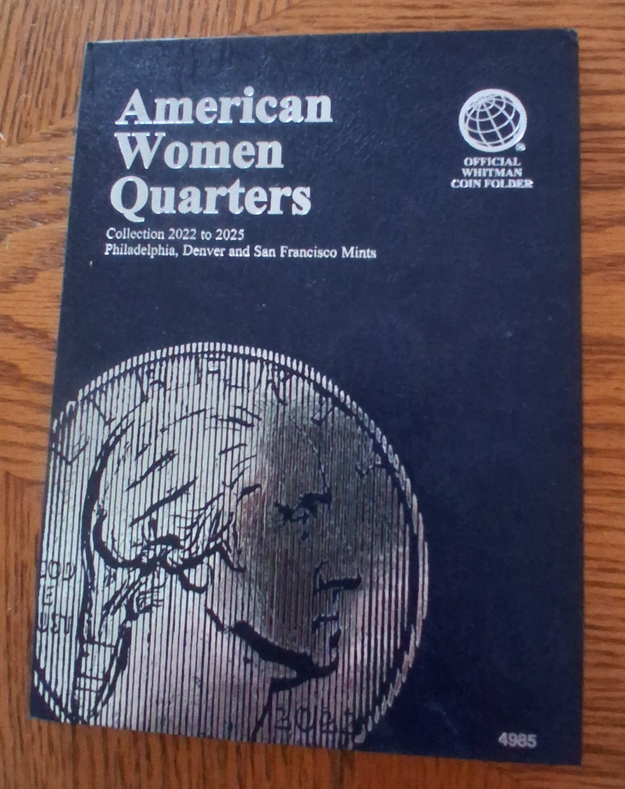NEW - American Women Quarters - 2022-2025 - PDS Mints Whitman Coin Book NEW - American Women Quarters - 2022-2025 - PDS Mints Whitman Coin Book