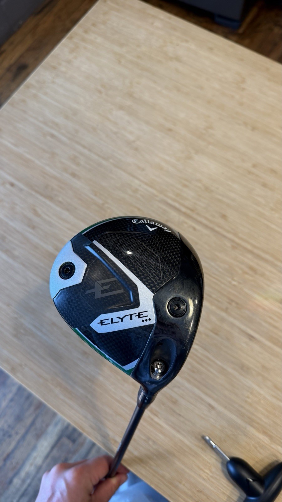 Callaway Elyte Triple Diamond Driver 8*  With New regular Shaft. RH NICE