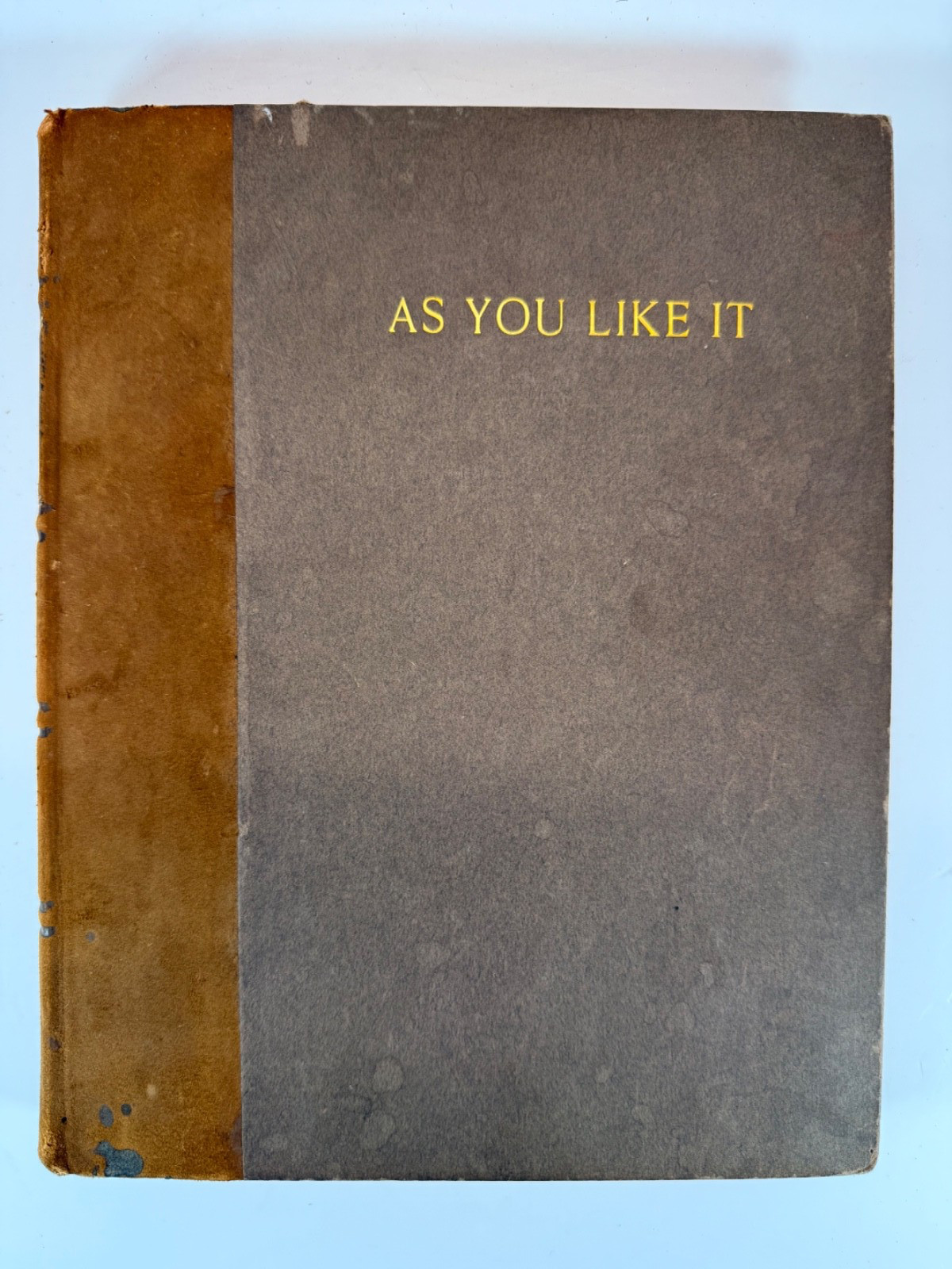 1903 Roycroft As You Like It Shakespeare Elbert Hubbard Arts Crafts Antique