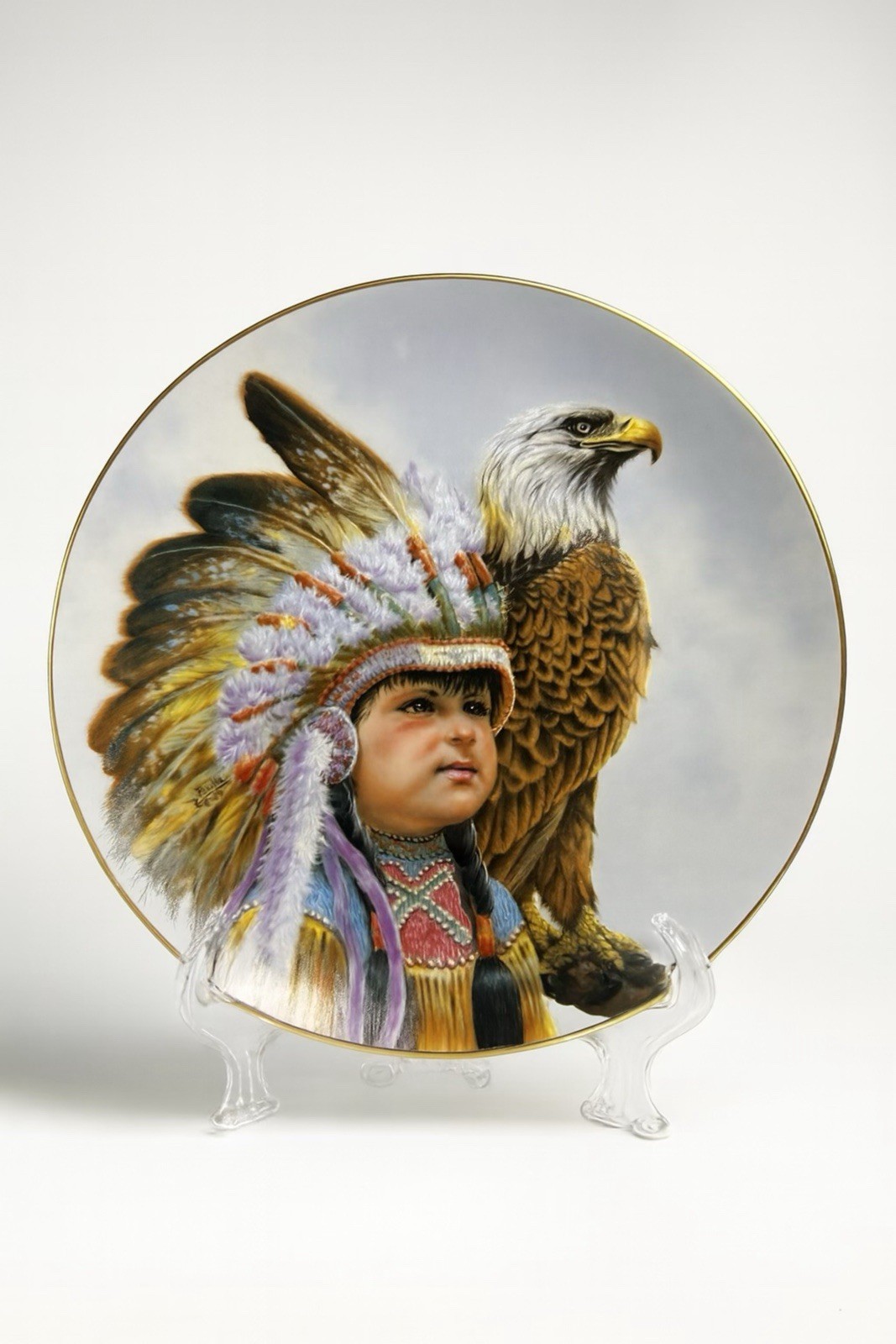 Vintage Freedom’s Watch Collector Plate by Paul Calle Bald Eagle Patriotic Art Vintage Freedom’s Watch Collector Plate by Paul Calle Bald Eagle Patriotic Art