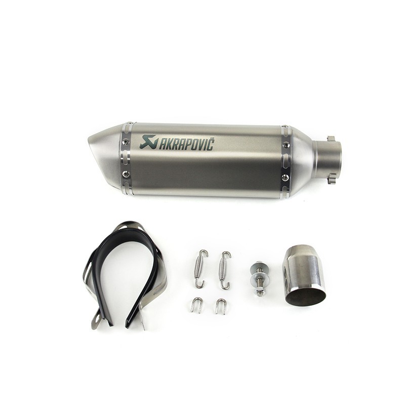 38mm-51mm Motorcycle Universal ATV Exhaust Muffler Tail Pipe DB Killer Silencer