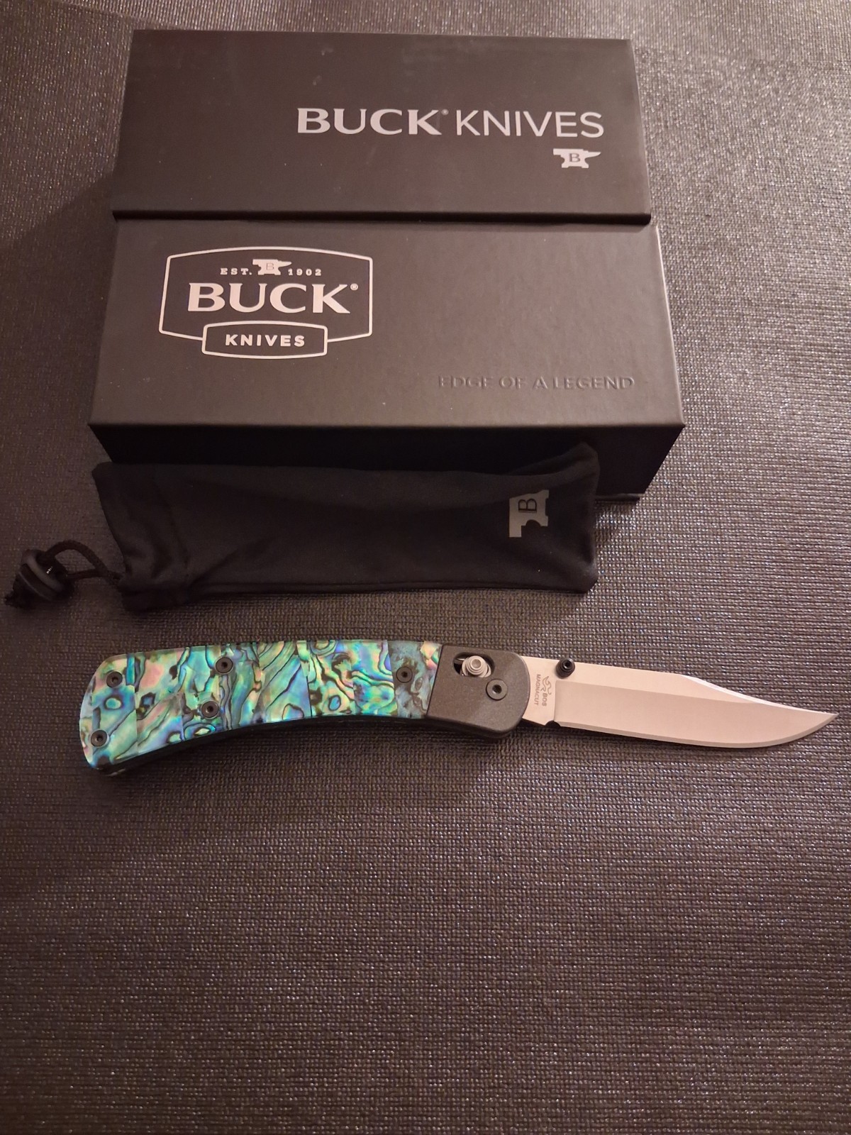 Buck Knife Custom 110 Crossbar