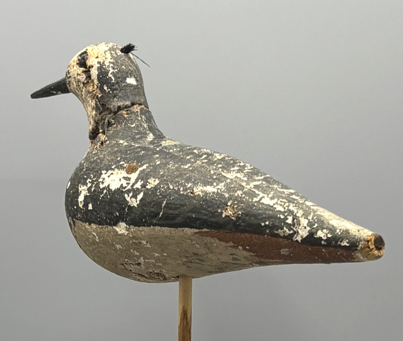 RARE CORK LAPWING ANTIQUE SHOREBIRD DECOY *POSSIBLY LONG ISLAND (?)*