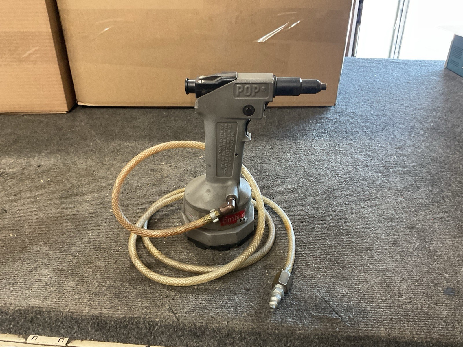 POP PRG510A Pop Rivet Tool Riveter Hand Tool Air Pneumatic USA Made POP PRG510A Pop Rivet Tool Riveter Hand Tool Air Pneumatic USA Made