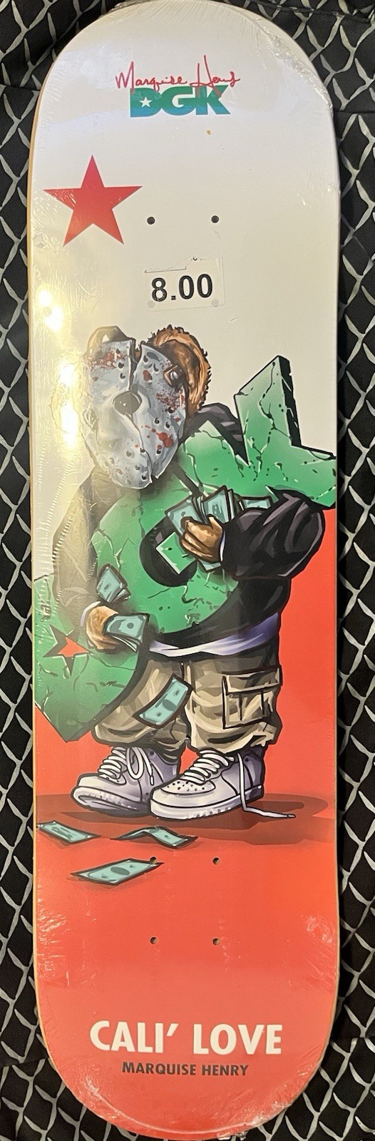 DGK QUISE ALL NIGHT CALI’ LOVE Skateboard Deck 8.0 Brand New DGK QUISE ALL NIGHT CALI’ LOVE Skateboard Deck 8.0 Brand New