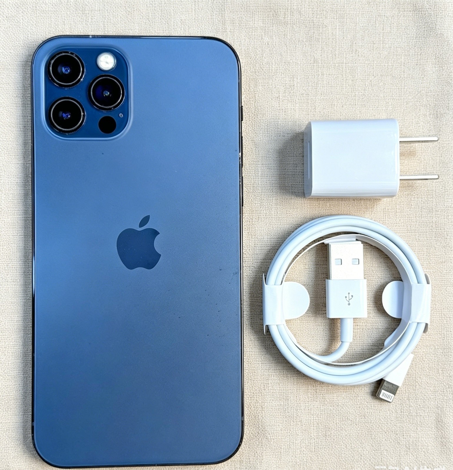 Original Apple iPhone 12 Pro - 128GB Pacific Blue - Unlocked - Very Good Original Apple iPhone 12 Pro - 128GB Pacific Blue - Unlocked - Very Good