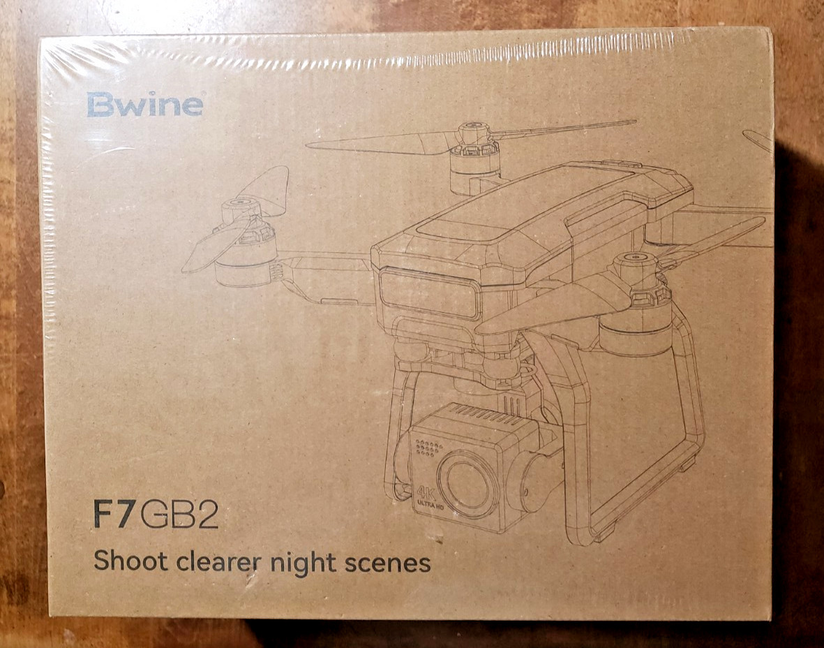 Bwine F7GB2 Drone with Camera and 4K Night Vision - Brand New (Sealed)