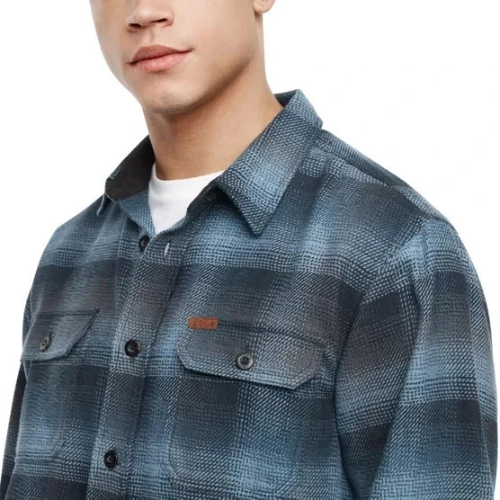Orvis Men’s Flannel Shirt Regular Fit Heavyweight Cotton Plaid Blue Size M Orvis Men’s Flannel Shirt Regular Fit Heavyweight Cotton Plaid Blue Size M