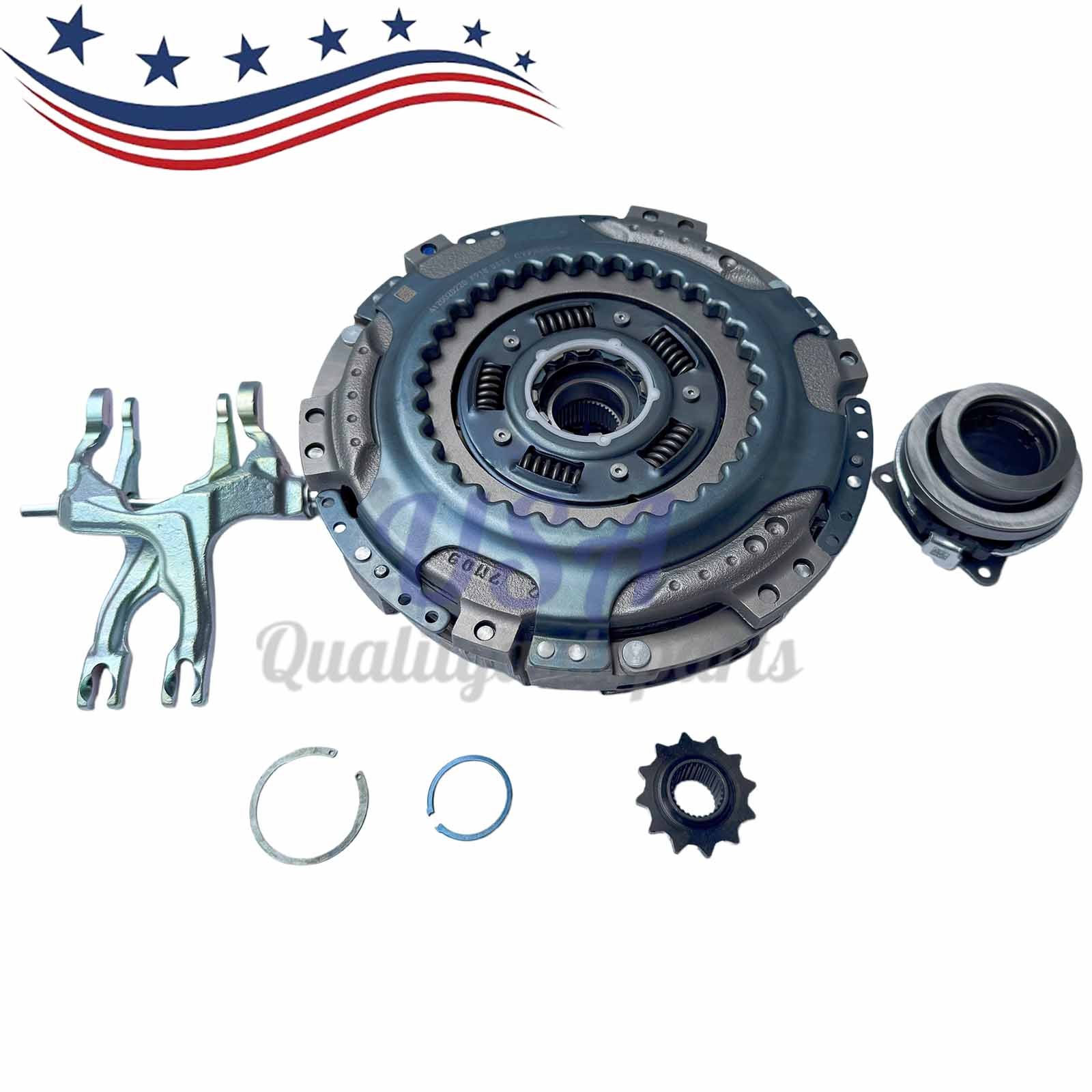 6Pcs NEW OEM 41200-2D000 for Set Hyundai Kia Double Clutch Actuator+Bearing+Fork