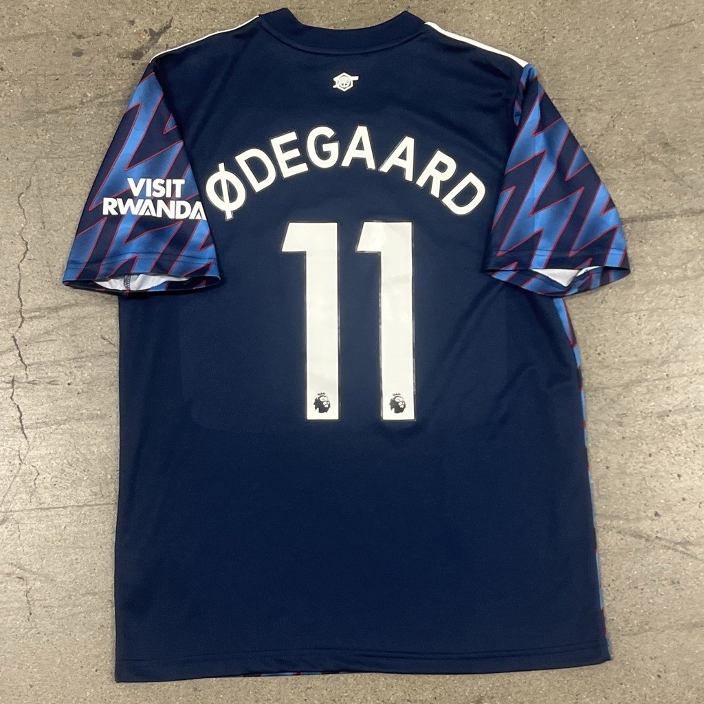 Arsenal 2021/22 Adidas Odegaard Premier League Jersey Size Large Arsenal 2021/22 Adidas Odegaard Premier League Jersey Size Large