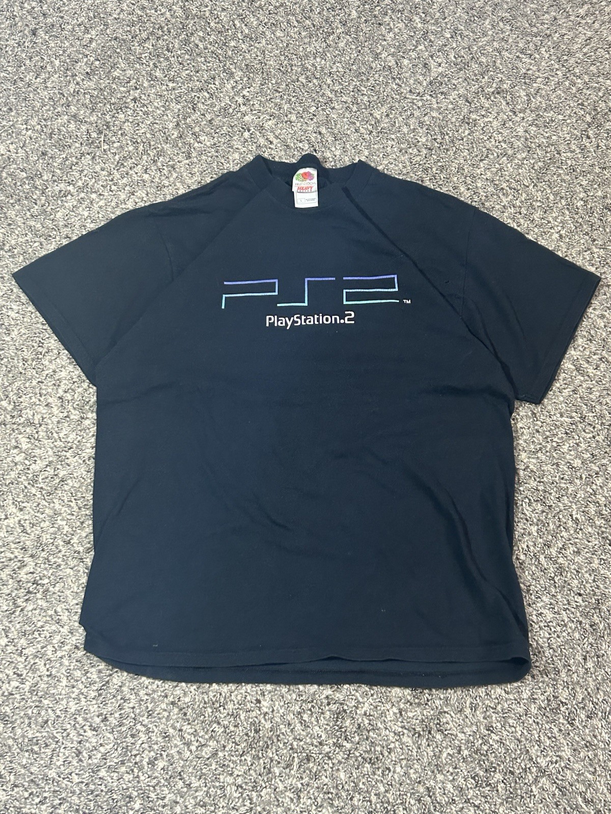 PlayStation Vintage 2000s Console Logo T-Shirt Rare Y2K Tee PlayStation Vintage 2000s Console Logo T-Shirt Rare Y2K Tee