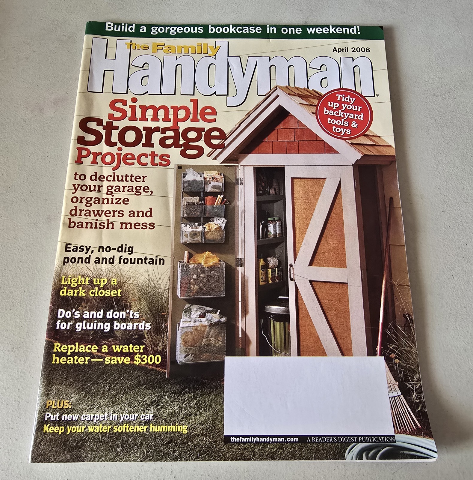 The Family Handyman April 2008 Magazine Box #13 The Family Handyman April 2008 Magazine Box #13