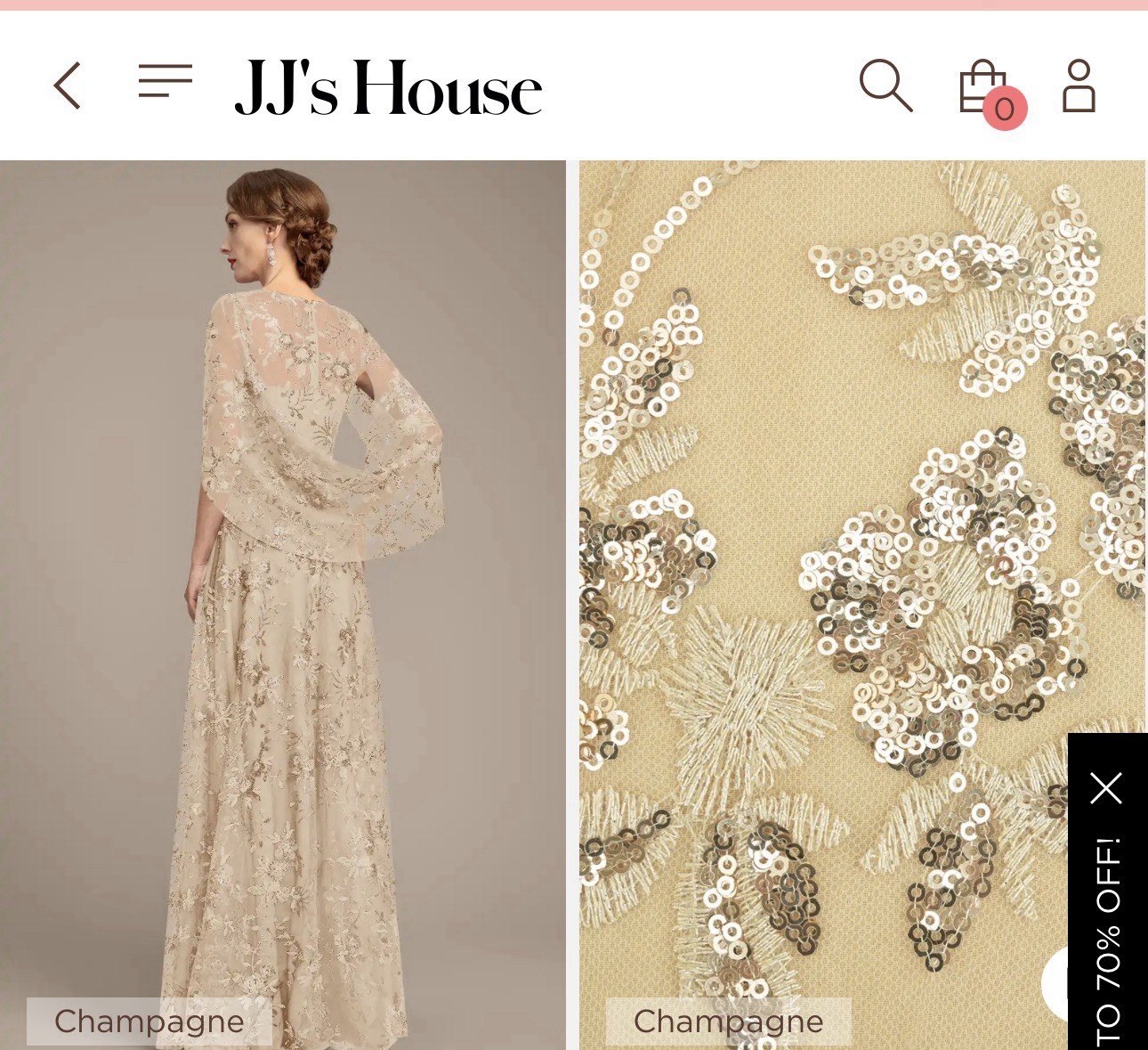 JJ’s House Taupe Formal Dress Mother of the Bride / Groom size 12 NEW Taupe