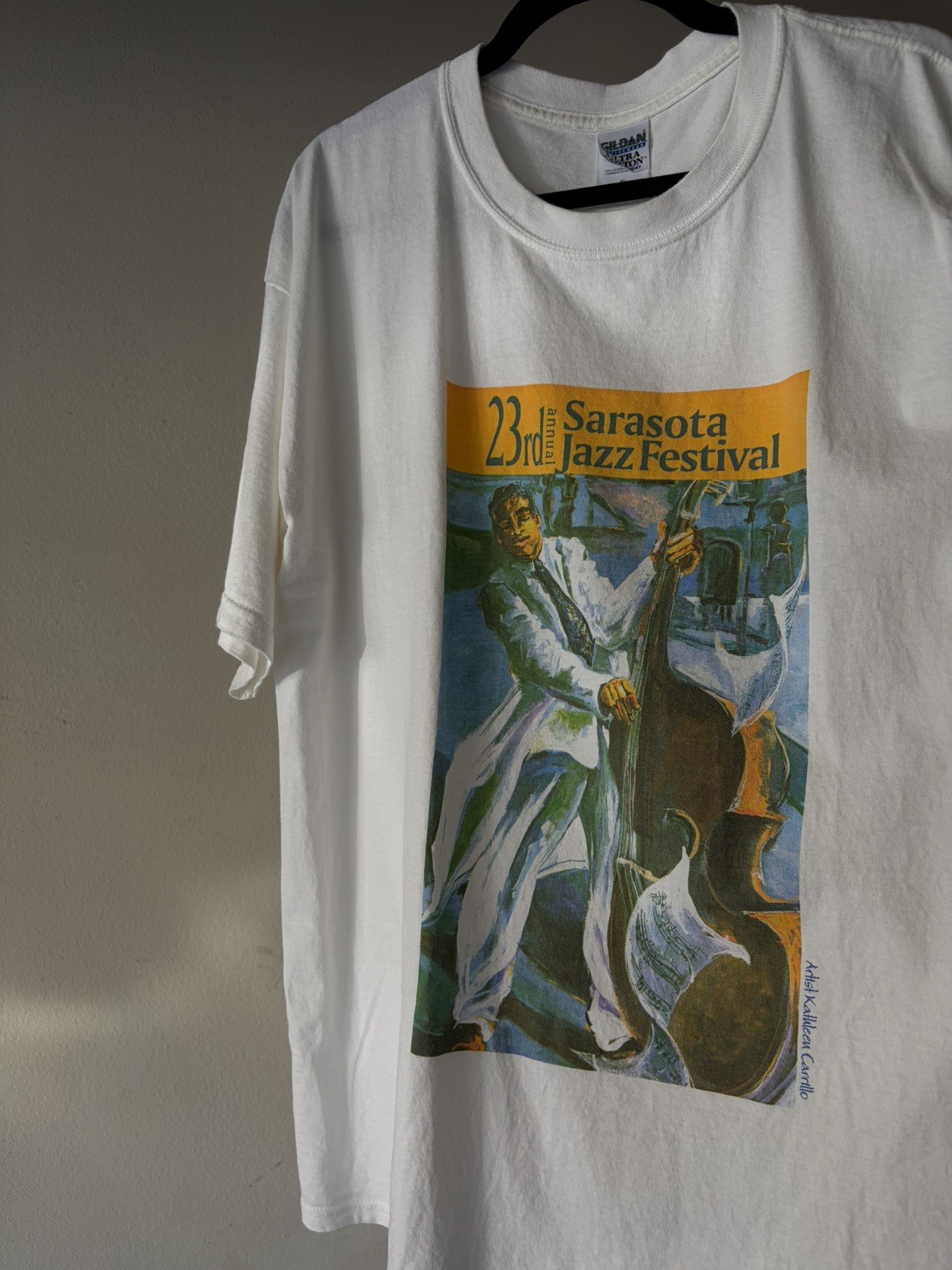 Vintage Sarasota Jazz Festival Music T-Shirt Vintage Sarasota Jazz Festival Music T-Shirt
