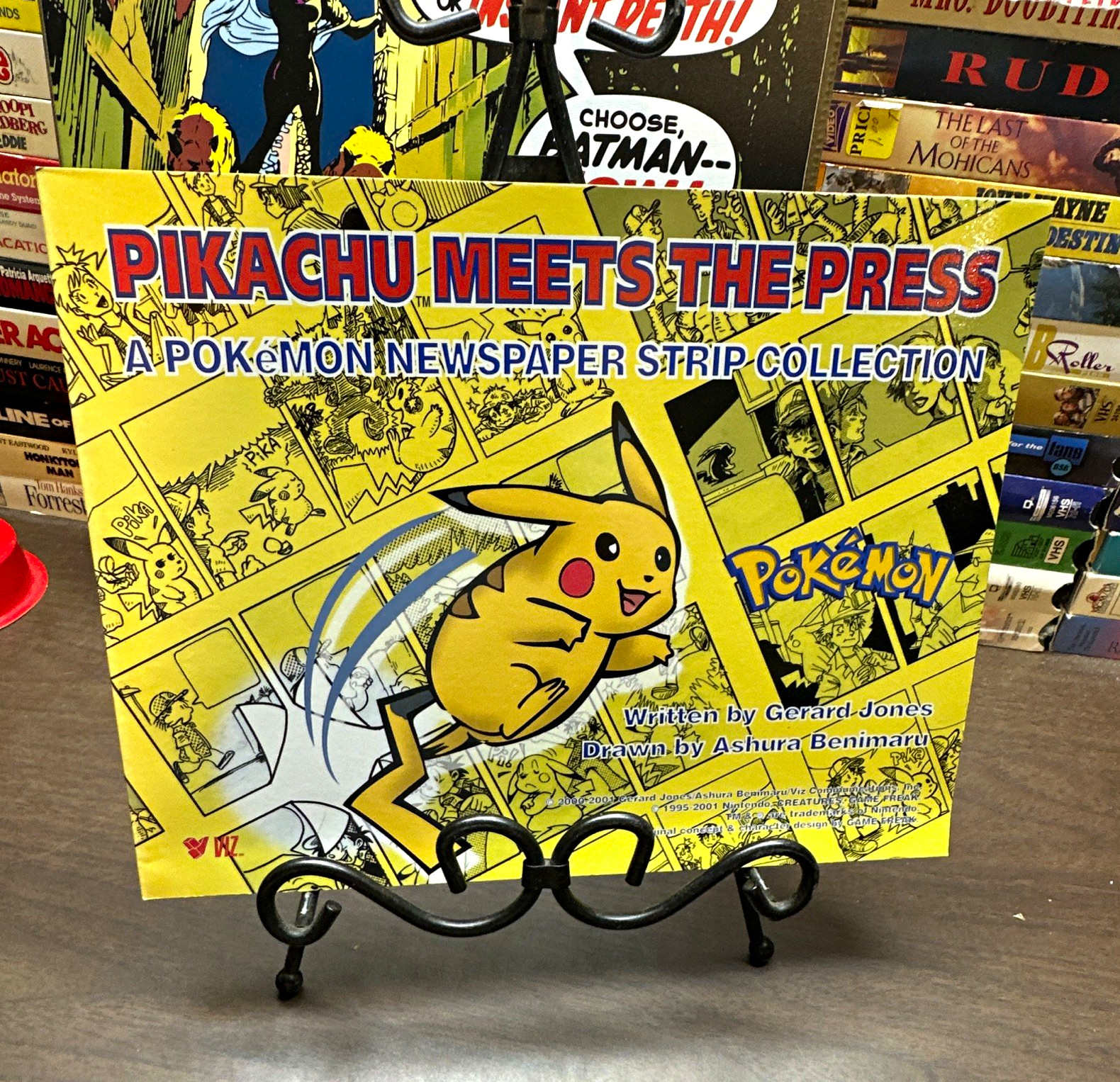 Gerard Jones Pikachu Meets the Press Pokémon PB Comic Strips Viz 2000 Illus Gerard Jones Pikachu Meets the Press Pokémon PB Comic Strips Viz 2000 Illus