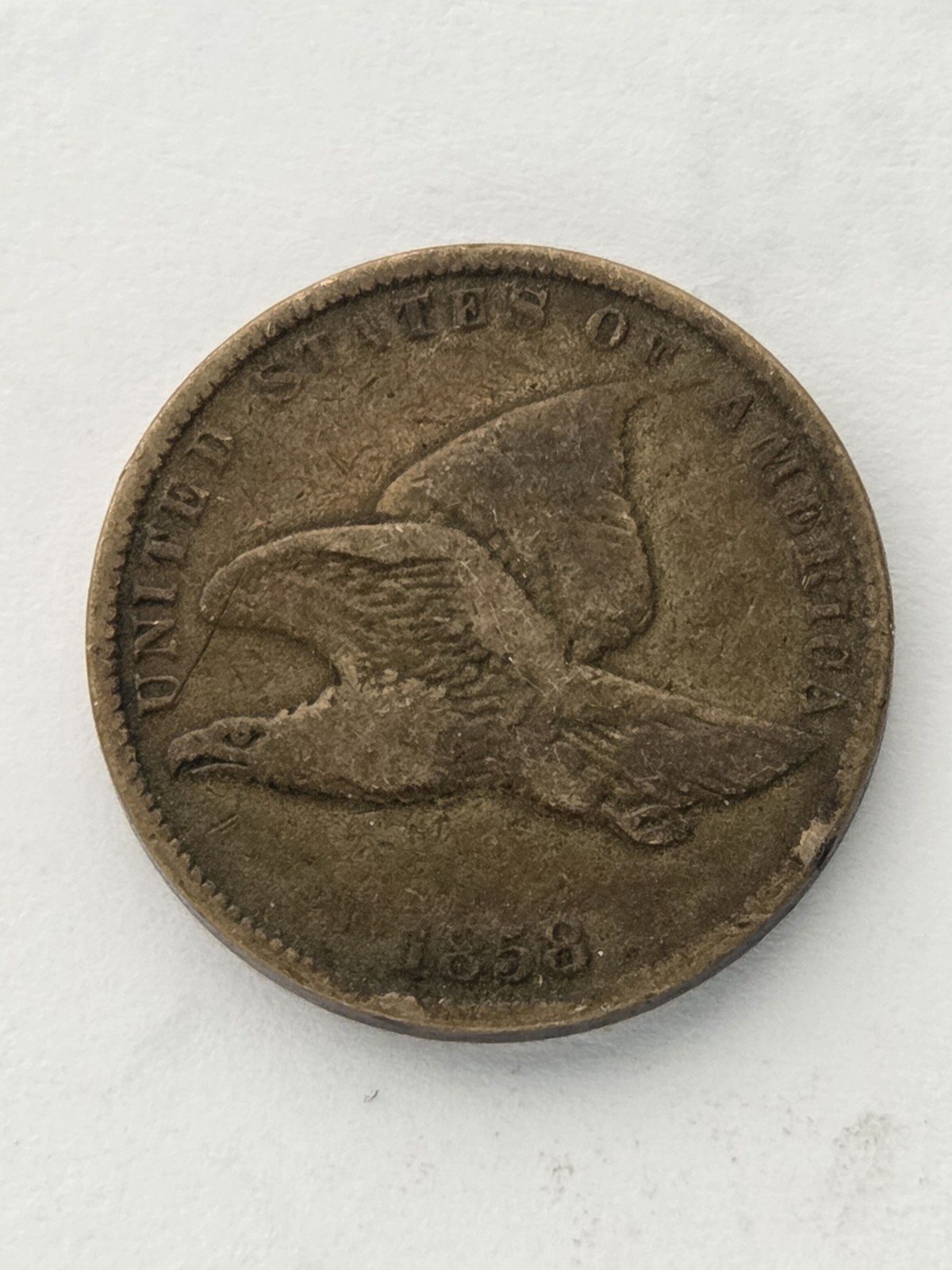 1858 United States, Flying Eagle, Small Letters