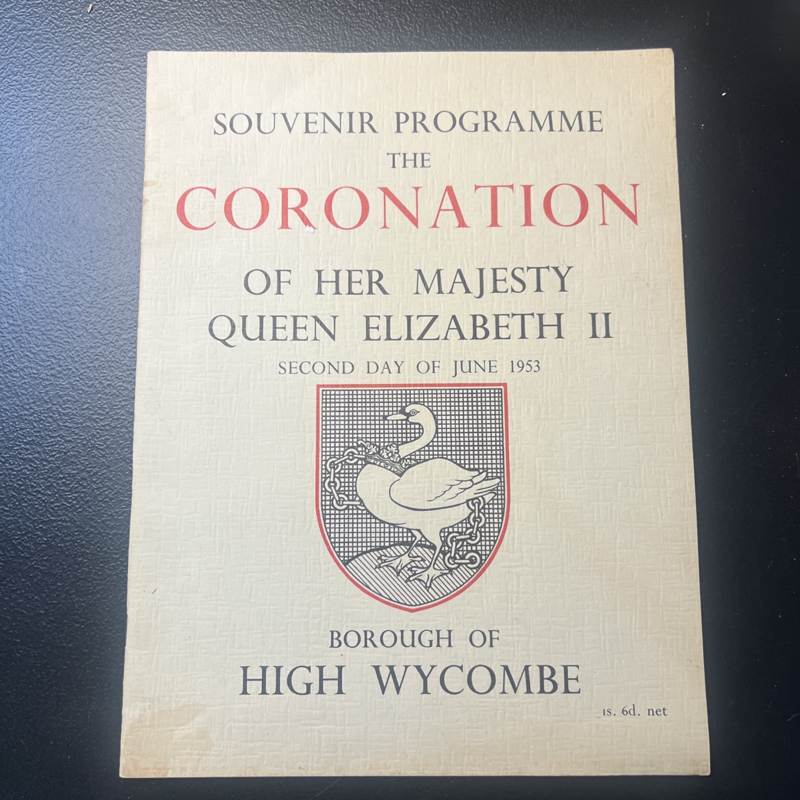The Coronation of Queen Elizabeth II 1953 Official Souvenir Programme King The Coronation of Queen Elizabeth II 1953 Official Souvenir Programme King