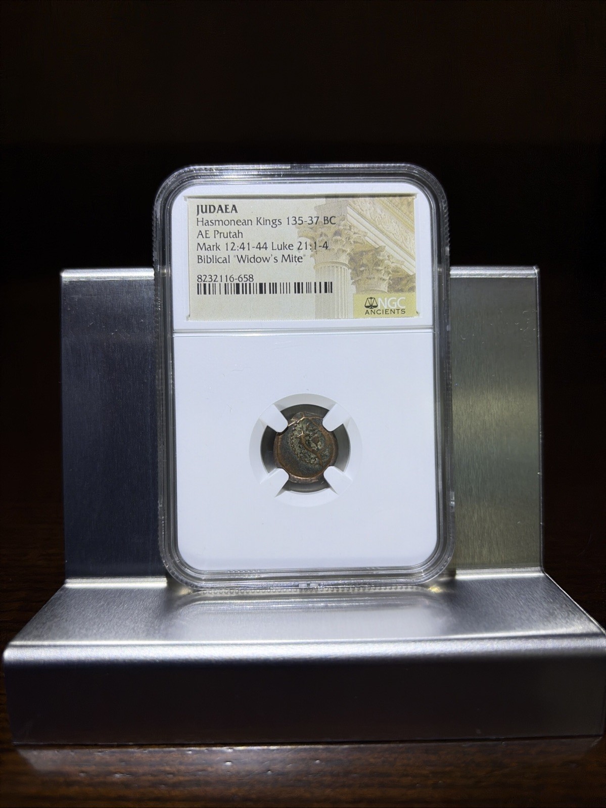 Judaea Biblical “Widow’s Mite” NGC Certified Judaea Biblical “Widow’s Mite” NGC Certified