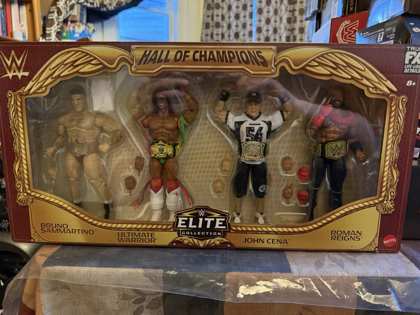 Hall Of Champions WWE Elite Collection 4-Pack Wrestling 2024 Mattel NEW Sealed