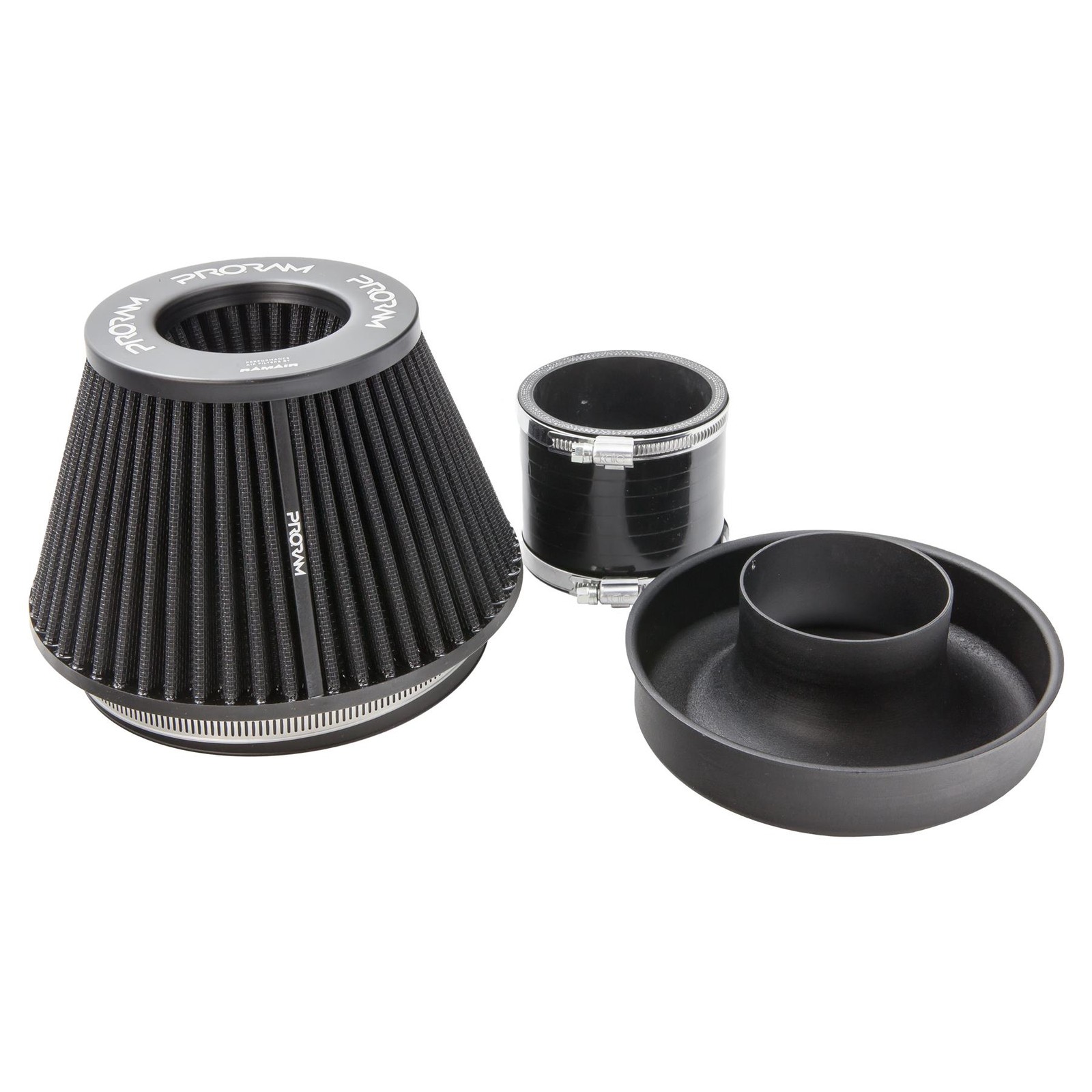 Ramair 4 inch 102mm ID Universal Dry Air Filter With Velocity Stack and Coupler