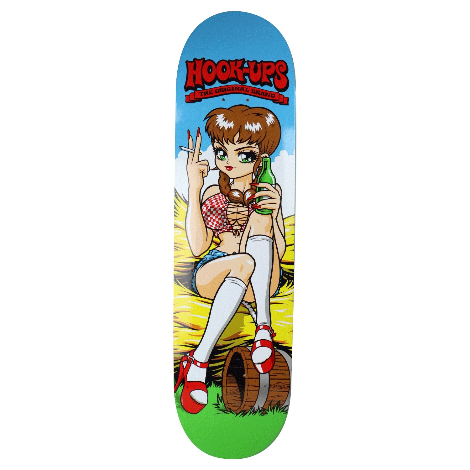 Hook Ups Skateboard Deck Mary Jane 8.25\