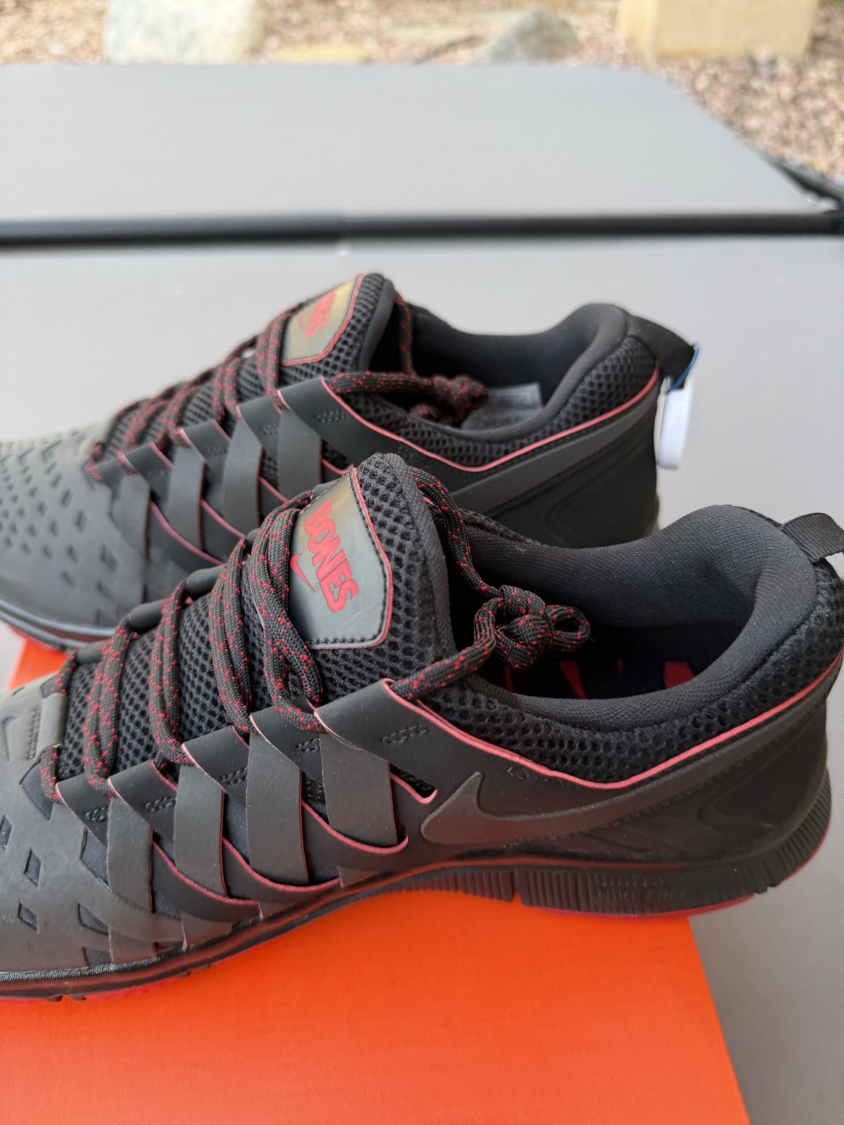 Nike Free Trainer 5.0 Jon Bones Jones Promo Sample UFC Men\'s 12 623488-006 Black