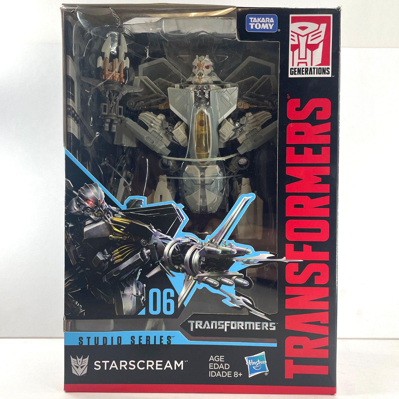 Hasbro Transformers Studio Series STARSCREAM #06 SS06 Voyager Class Movie Figure Hasbro Transformers Studio Series STARSCREAM #06 SS06 Voyager Class Movie Figure