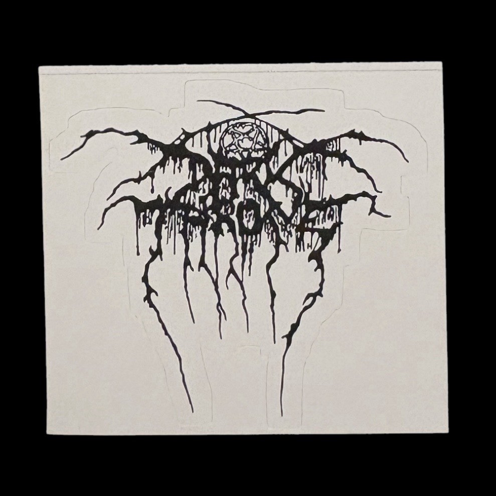 Darkthrone Sticker Norwegian Black Death Metal Music Band Logo Darkthrone Sticker Norwegian Black Death Metal Music Band Logo