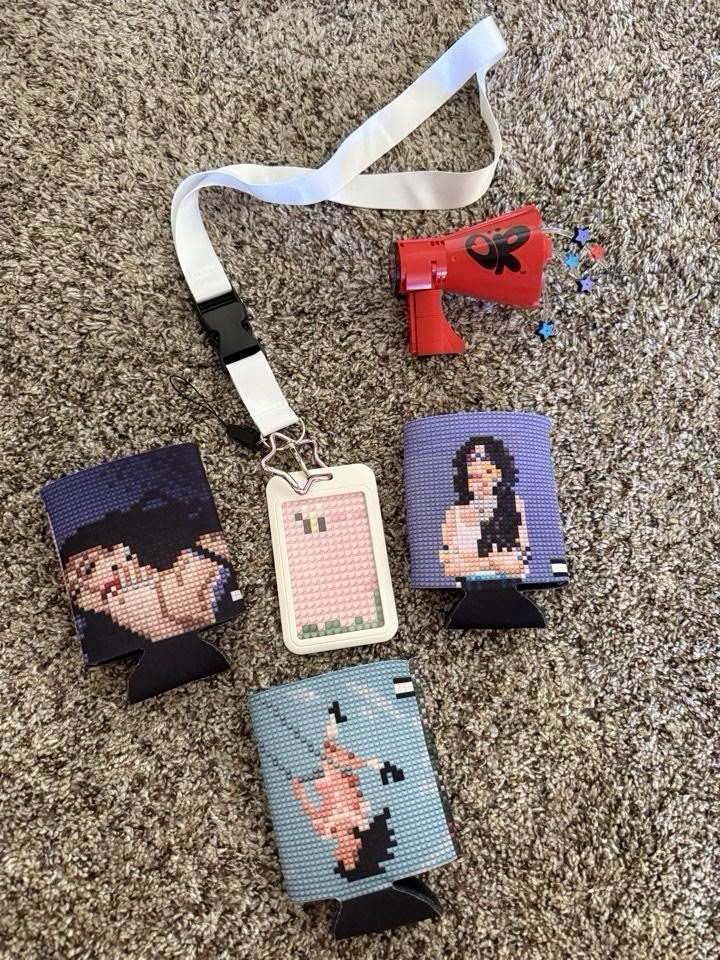 Olivia Rodrigo LEGO event goodies Olivia Rodrigo LEGO event goodies