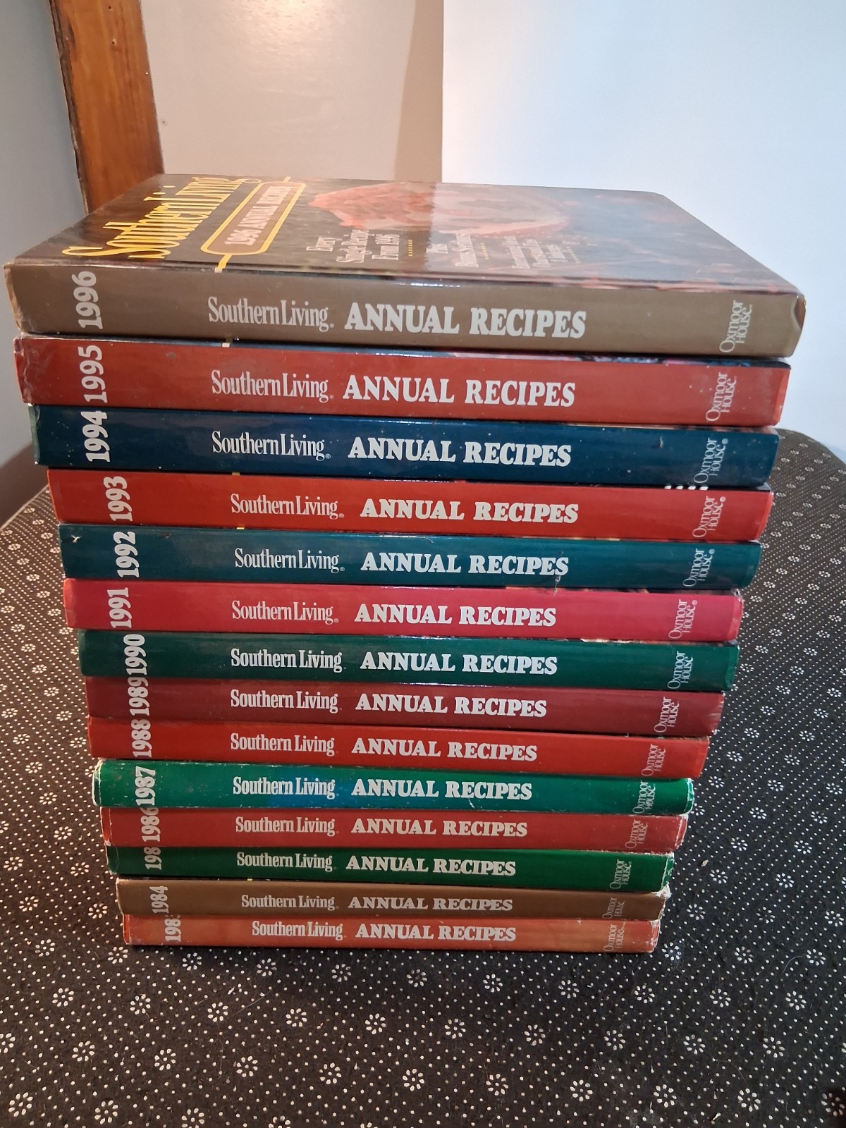 Lot of 14 Vtg SOUTHERN LIVING - ANNUAL RECIPES Indexes-1983-1996 Lot of 14 Vtg SOUTHERN LIVING - ANNUAL RECIPES Indexes-1983-1996
