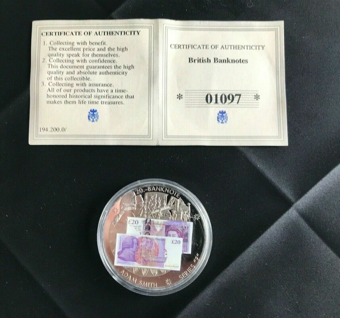 Simply Coins~ COIN/MEDAL PROOF BANKNOTE SERIES