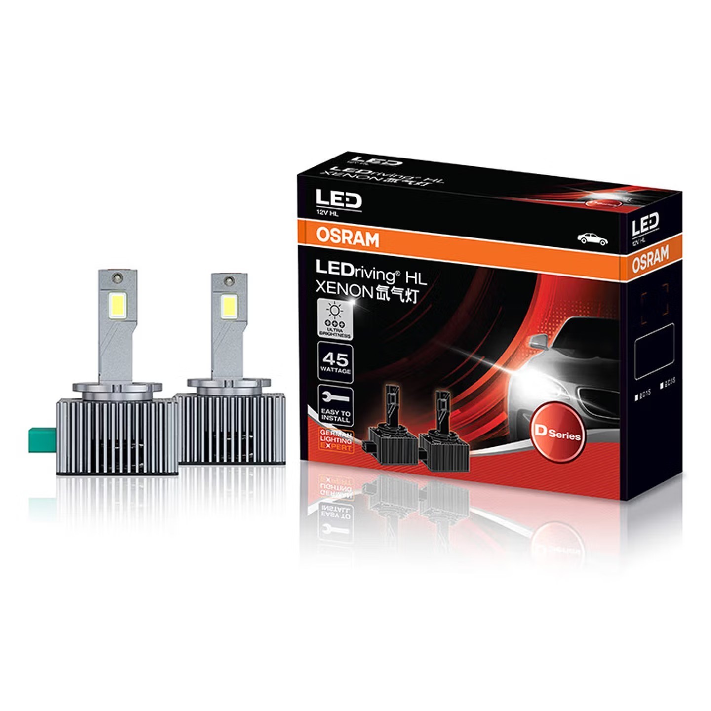 OSRAM LED riving HL  XENON D3S LED Conversion Kit Genuine OSRAM 166340CW-2HB