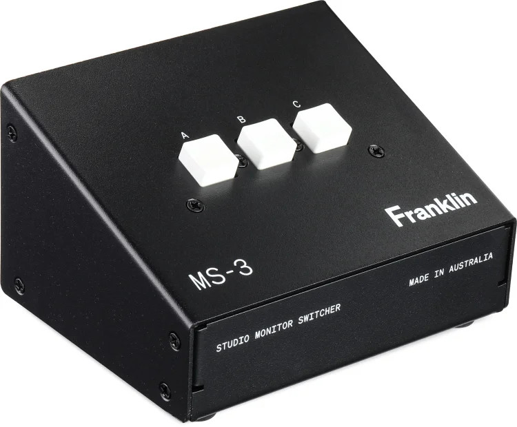 Franklin Audio MS-3 3-channel Monitor Switcher