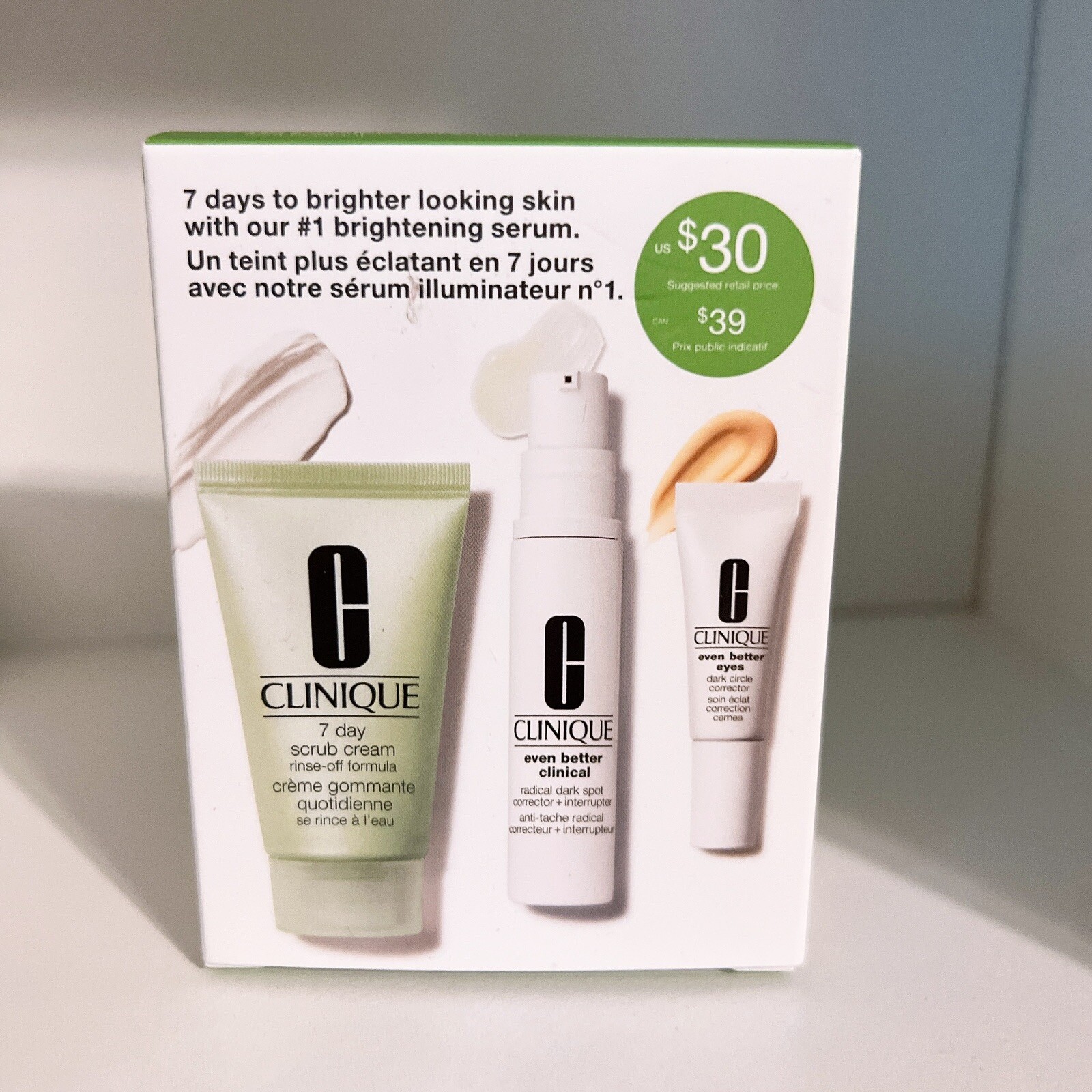 Clinique Skin School 3pcs giftset New in Box