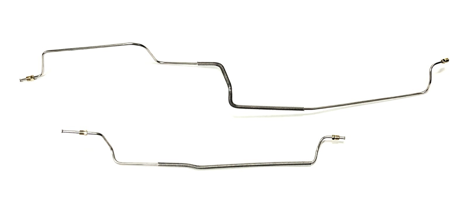 1983-87 Grand National Prebent Rear Axle Brake Lines Galfan Coated Steel, Pair