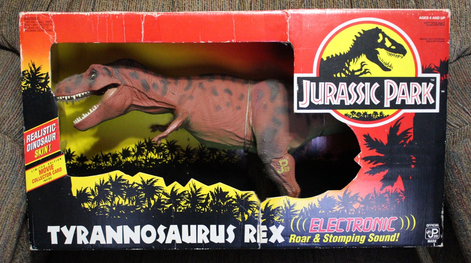 1993 Vintage Kenner Jurassic Park electronic Tyrannosaurus Rex JP09 in box 1993 Vintage Kenner Jurassic Park electronic Tyrannosaurus Rex JP09 in box